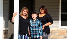 Marie Strunk and Family