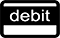 We accept Debit